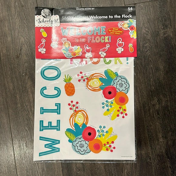 Bulletin Board Set - Welcome To The Flock - Picture 2 of 8